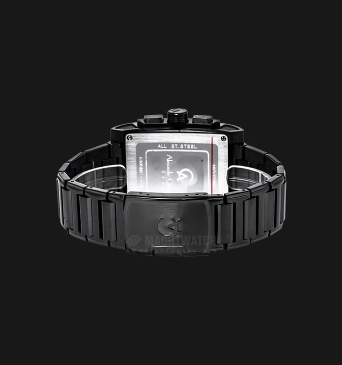 Alexandre Christie AC 6405 MC BIPBASL Chronograph Black Dial Black Stainless Steel