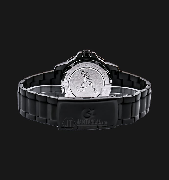 Alexandre Christie AC 6410 BF BIPBA Black Dial Stainless Steel