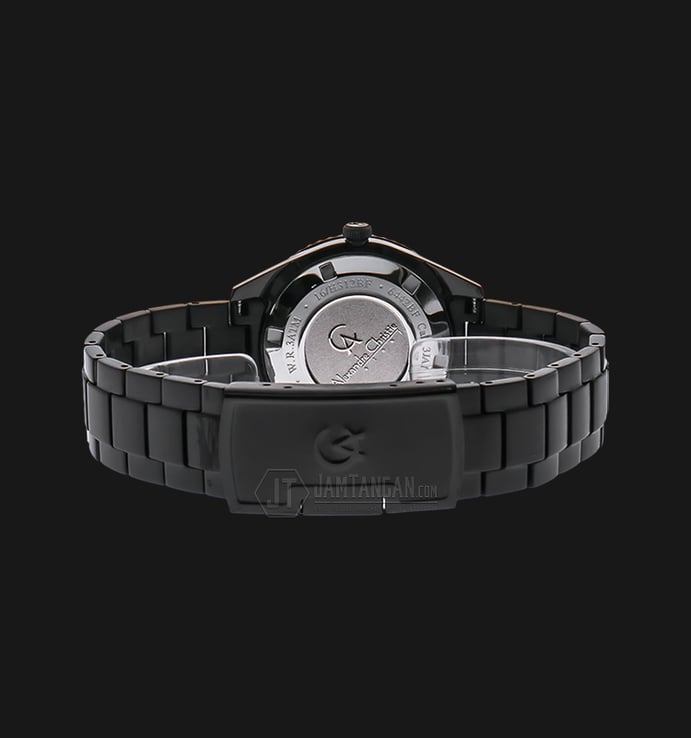 Alexandre Christie AC 6442 BF BIPBA Black Dial Stainless Steel
