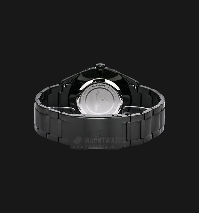 Alexandre Christie AC 6459 MD BIPBA Black Dial Black Stainless Steel