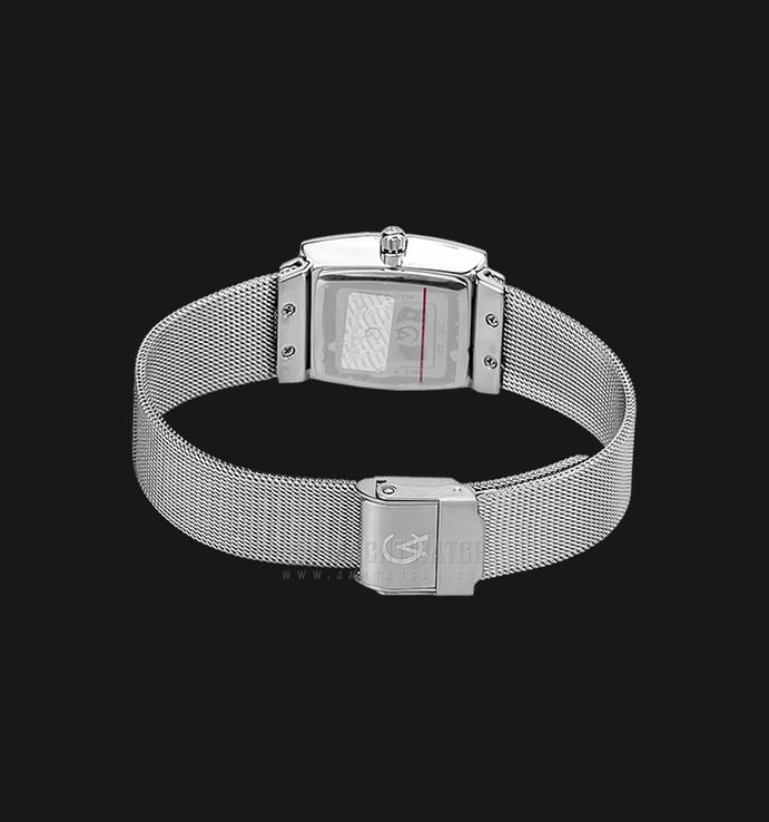 Alexandre Christie Tranquility AC 8329 LD BSSSL Ladies Silver Dial Stainless Steel Mesh Strap