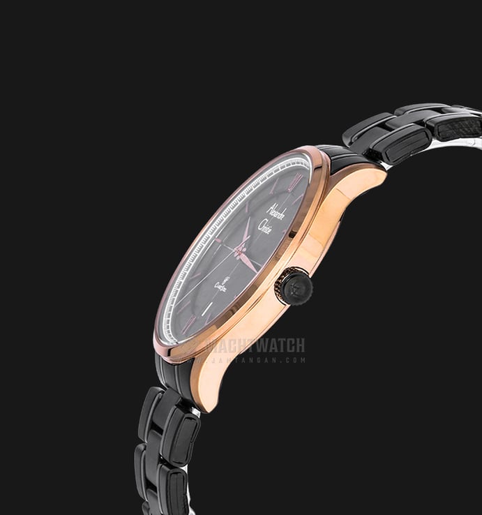 Alexandre Christie AC 8505 MD BBRBA Men Classic Black Dial Stainless Steel Watch