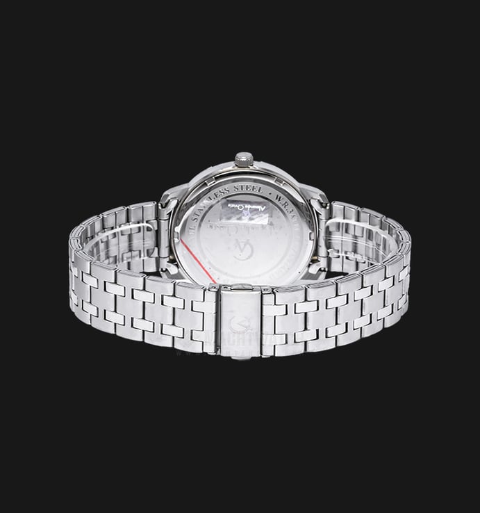 Alexandre Christie AC 8511 MD BSSSL Men Classic White Dial Stainless Steel