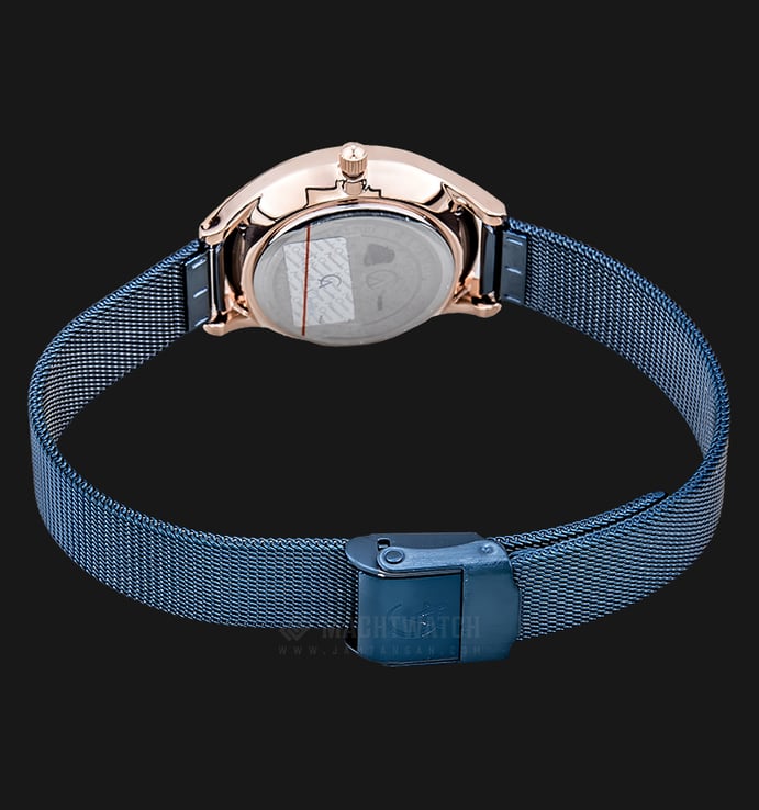 Alexandre Christie Tranquility AC 8522 LD BURBU Ladies Blue Dial Blue Stainless Steel Strap