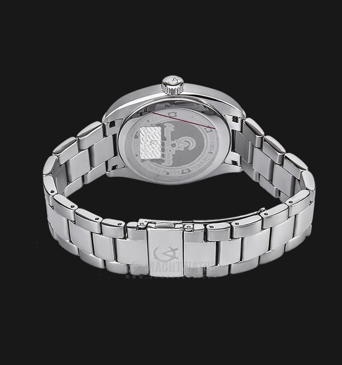 Alexandre Christie AC 8534 MD BSSSL Man White Dial Stainless Steel