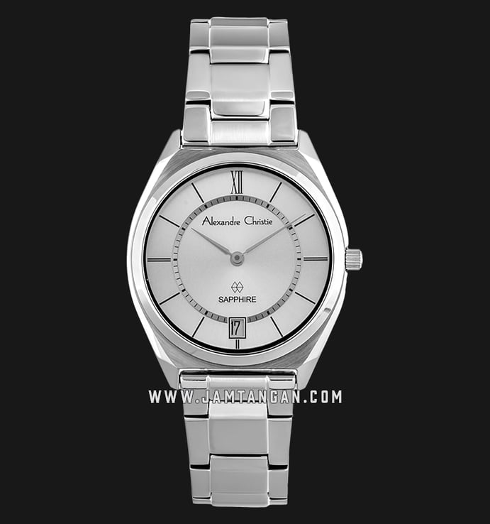 Alexandre Christie AC 8550 LD BSSSL Ladies Silver Dial Stainless Steel