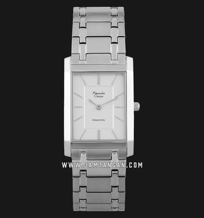Alexandre Christie AC 8606 LH BSSSL Silver Dial Stainless Steel Strap