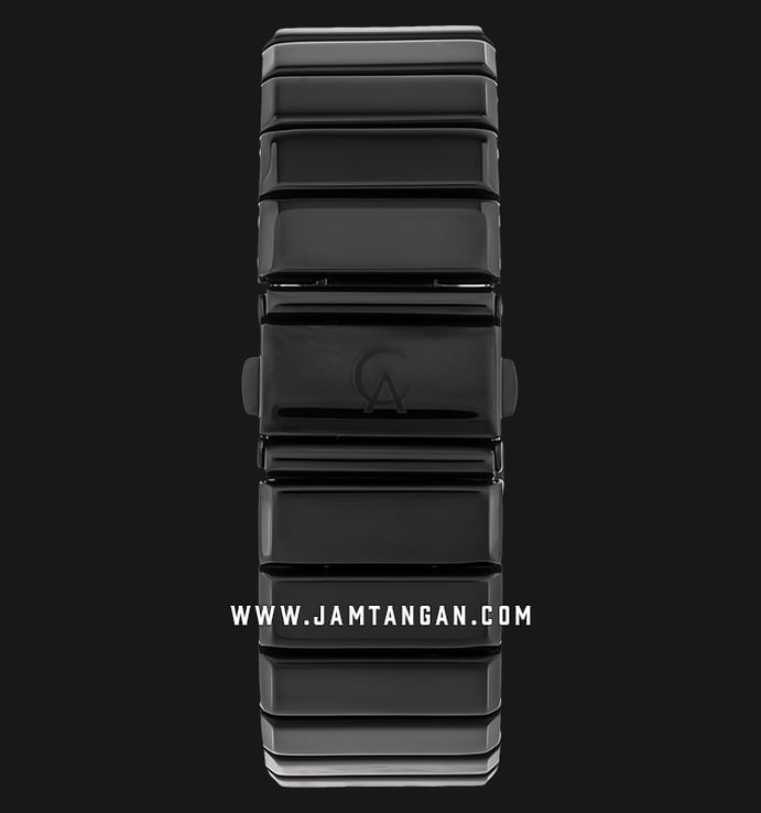 Alexandre Christie Digi AC 9100 LH BBRBA Digital Black Dial Black Stainless Steel Strap