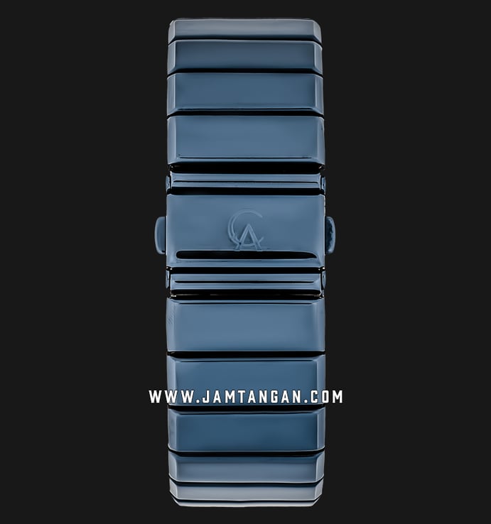 Alexandre Christie Digi AC 9100 LH BIUBA Digital Dial Blue Stainless Steel Strap