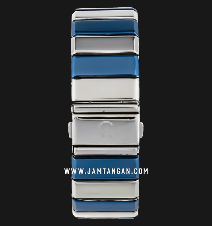 Alexandre Christie AC 9100 LH BTUBU Unisex Digital Blue Dial Stainless Steel