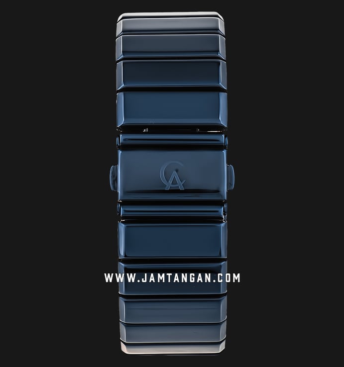 Alexandre Christie Digi AC 9100 LH BURBA Digital Black Dial Blue Stainless Steel Strap
