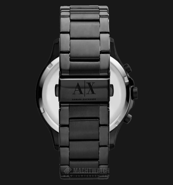 Armani Exchange AX2138 Chronograph Black Dial Black Stainless Steel 