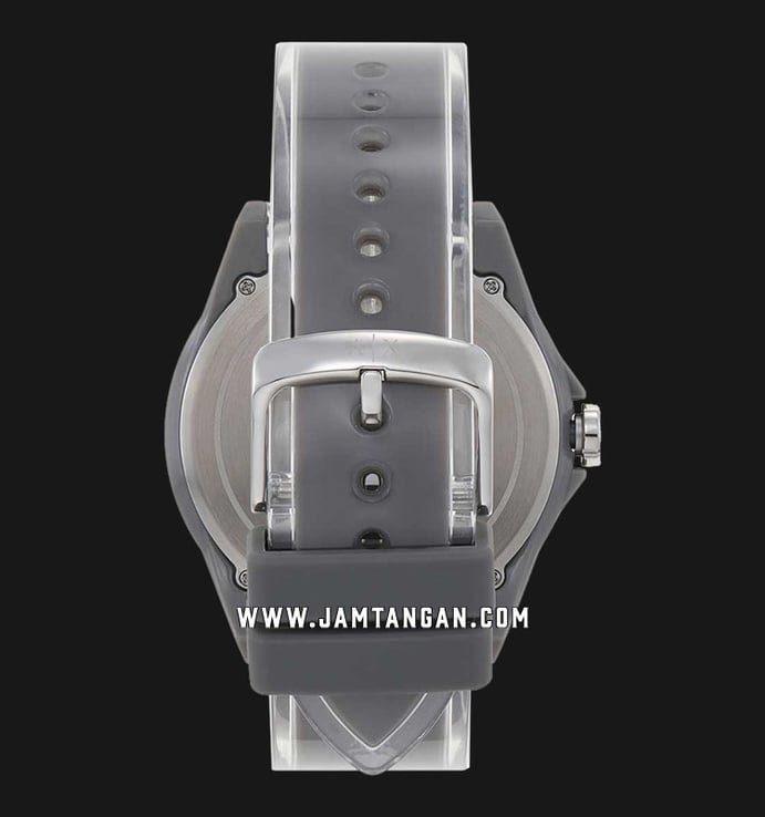Armani Exchange AX2633 Men Grey Dial Dual Tone Resin Strap