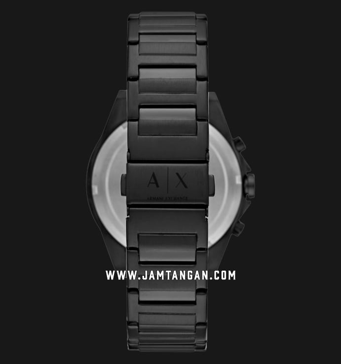 Armani Exchange AX2639 Chronograph Men Black Dial Black Stainless Steel Strap