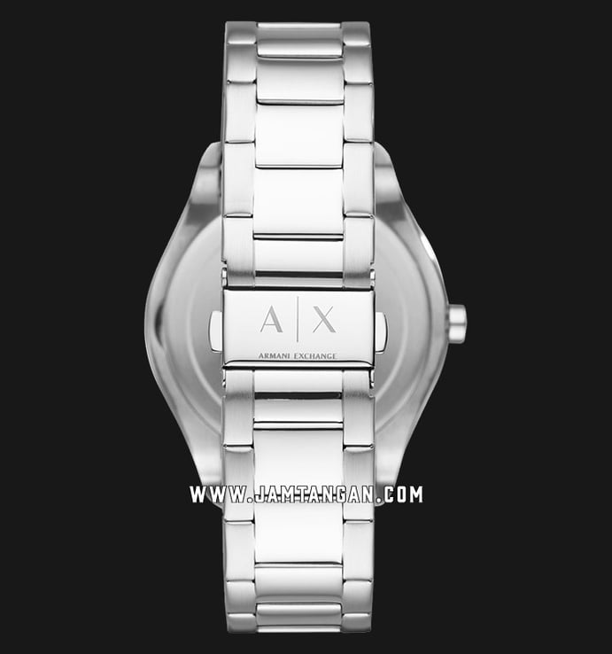 Armani Exchange AX2800 Men Black Textured Sunray Dial Stainless Steel Strap