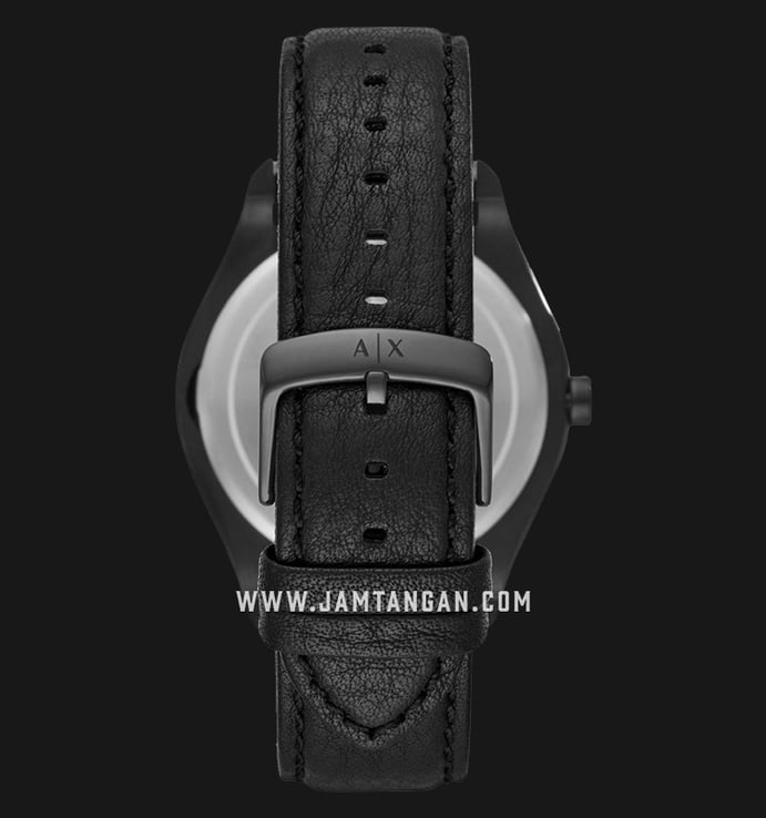 Armani Exchange AX2805 Men Black Dial Black Leather Strap