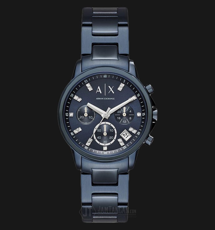 Armani Exchange AX4337 Chronograph Blue Navy Dial Blue Navy Stainless Steel
