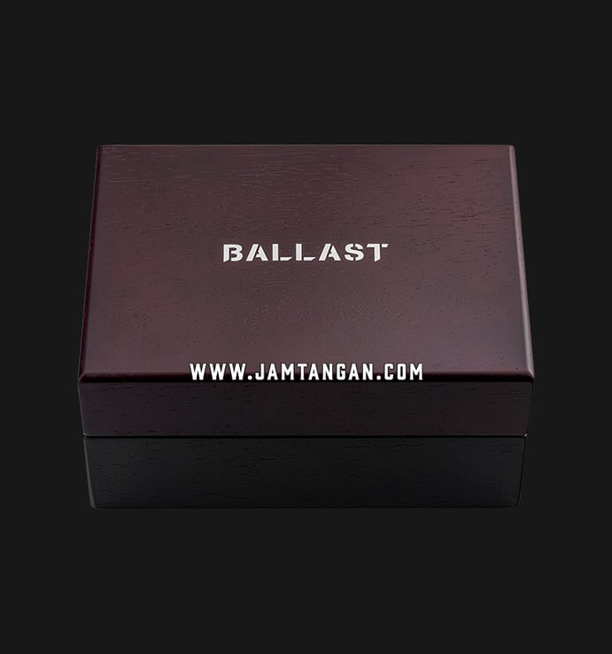 Ballast Valiant Pampanito BL-3147-11 Automatic Men Black Dial Stainless Steel Strap Limited Edition