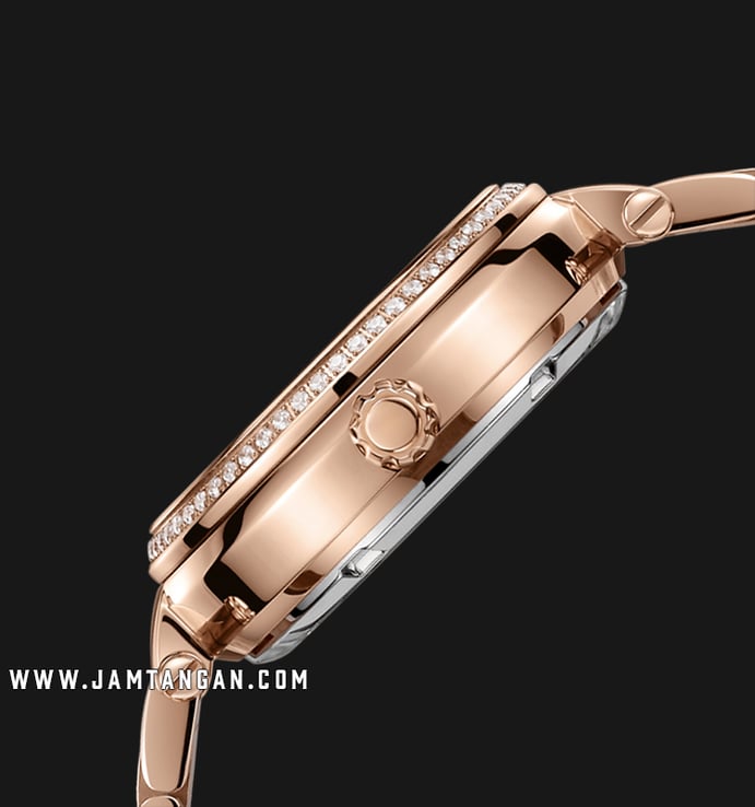 Beijing BL020001 Inspiration Ladies White Dial Rose Gold Stainless Steel