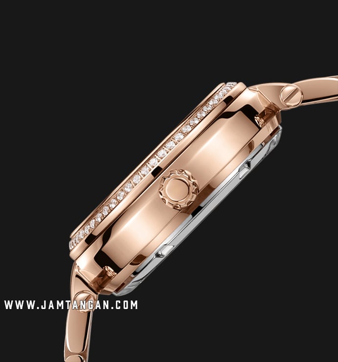 Beijing BL020003 Inspiration Ladies White Dial Rose Gold Stainless Steel