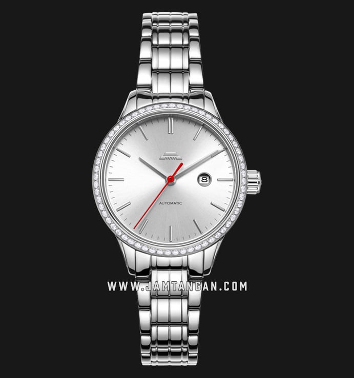 Beijing Classic BL050010 Ladies Silver Dial Stainless Steel Strap