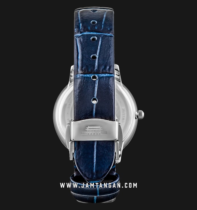 Beijing BL120001 Classic Ladies Mother of Pearl Dial Blue Leather Strap