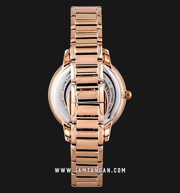 Beijing Classic BL120005 Ladies Mother of Pearl Dial Rose Gold Stainless Steel Strap