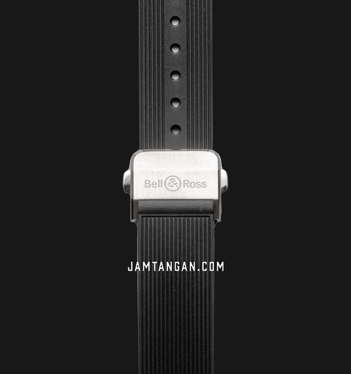 Bell & Ross BR 05 BR05A-GR-ST/SRB Automatic Grey Sunray Dial Black Rubber Strap