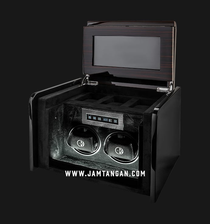 Boda Concept Two Watch Winders with 3 Storages F2+3 - Macassar