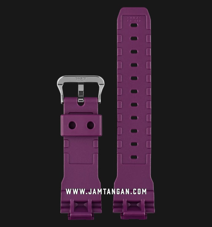 Strap Casio DW-6900NB-4 16mm Purple Resin - P10382430