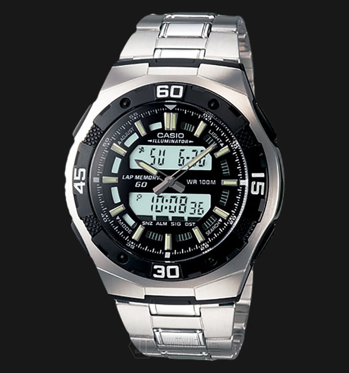 Casio AQ-164WD-1AVDF Stainless Steel Sport Watch