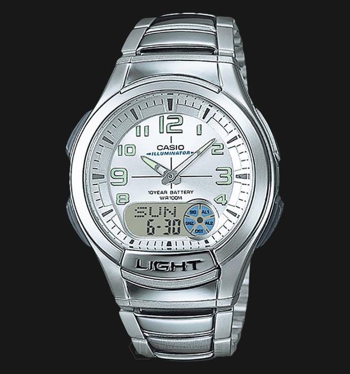Casio AQ-180WD-7BVDF Stainless Steel Sport Watch