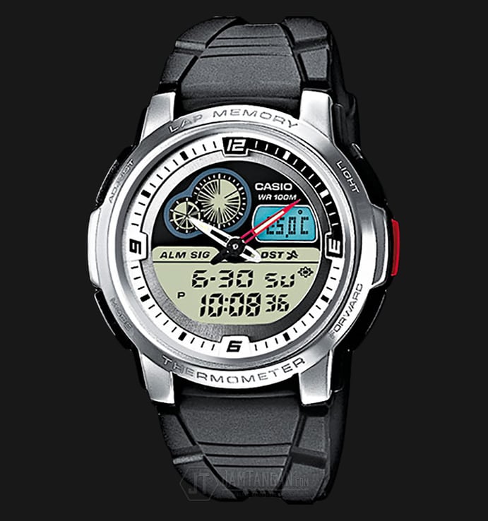 Casio AQF-102W-7BVDF Water Resistant 100M Resin Band