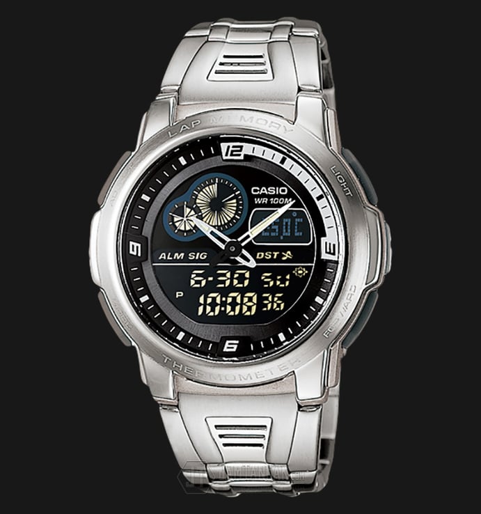 Casio AQF-102WD-1BVDF Stainless Steel Sport Watch