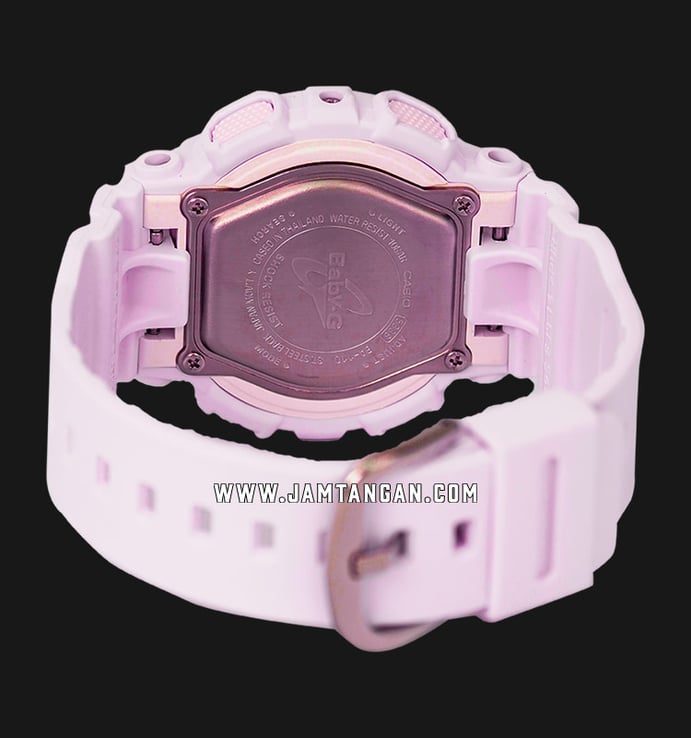 Casio Baby-G BA-110-4A2DR Pink Bouquet Collection Digital Analog Dial Soft Pink Resin Band