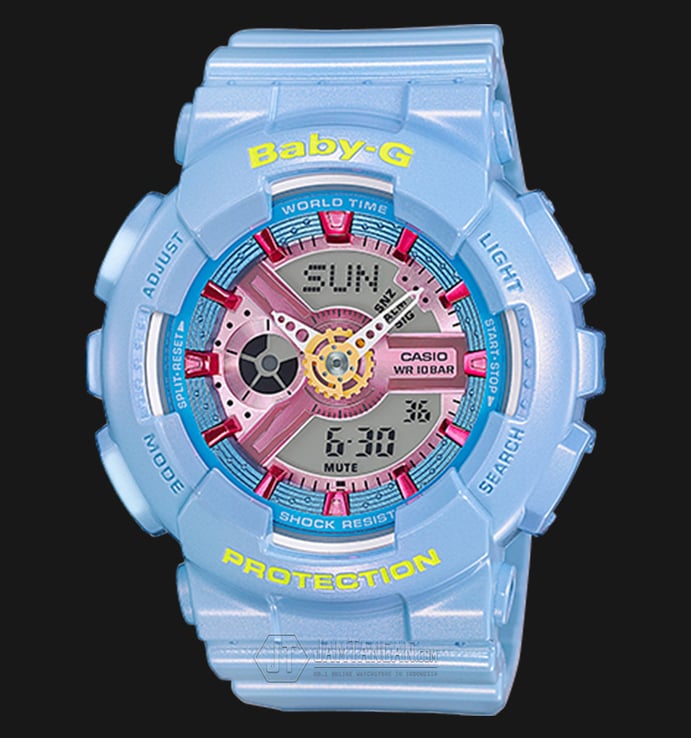 Casio Baby-G BA-110CA-2ADR Water Resistant 100M Resin Band