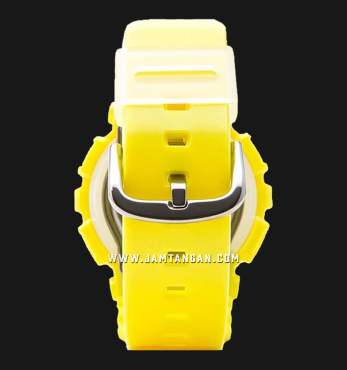 Casio Baby-G BA-110CA-9ADR Digital Analog Dial Yellow Resin Strap