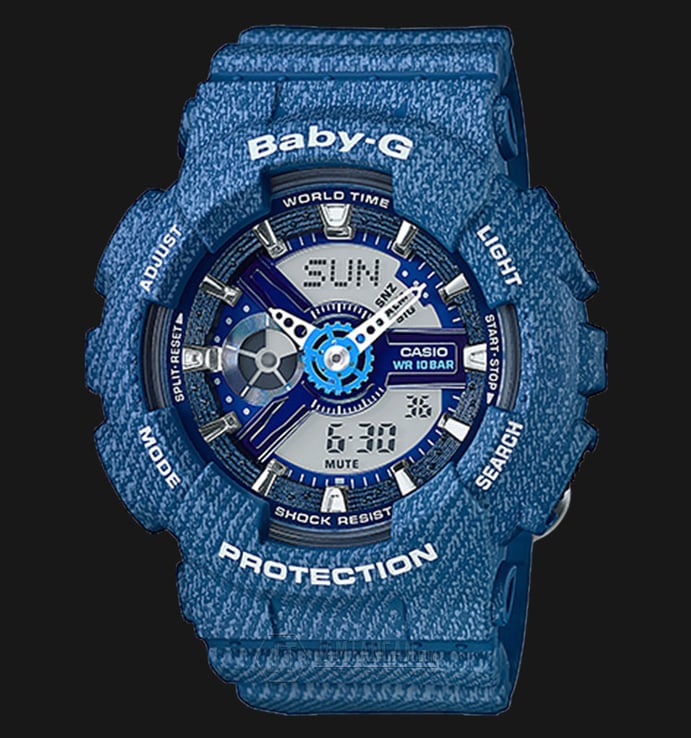 Casio Baby-G BA-110DC-2A2DR Water Resistant 100M Resin Band