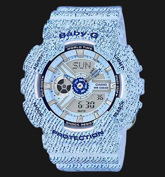 Casio Baby-G BA-110DC-2A3DR Water Resistant 100M Resin Band