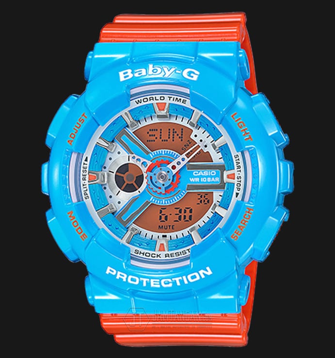 Casio Baby-G BA-110NC-2ADR Water Resistant 100M Resin Band