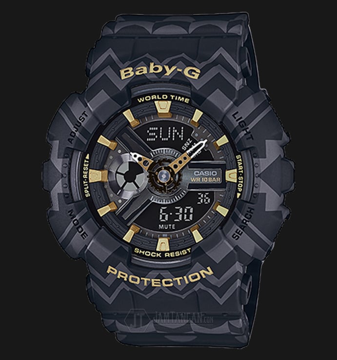 Casio Baby-G BA-110TP-1ADR Water Resistant 100M Resin Band