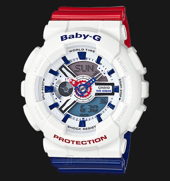 Casio Baby-G BA-110TR-7ADR Water Resistant 100M Resin Band