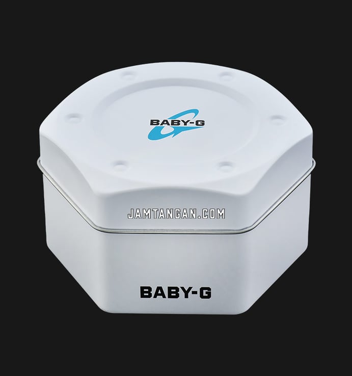 Casio Baby-G BA-110X-1ADR Digital Analog Gold Dial Black Resin Band