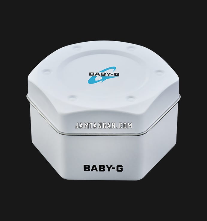 Casio Baby-G BA-110XCP-4ADR Digital Analog Pink Digital Dial Beige Resin Band