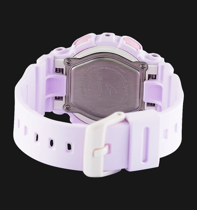 Casio Baby-G BA-110XPM-6ADR Digital Analog Dial Light Purple Resin Band