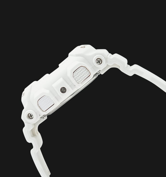 Casio Baby-G BA-110XSW-7ADR Digital Analog Dial White Resin Band