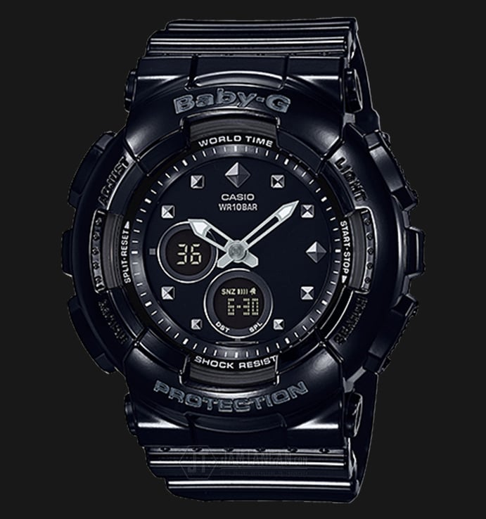 Casio Baby-G BA-125-1ADR Water Resistant 100M Resin Band