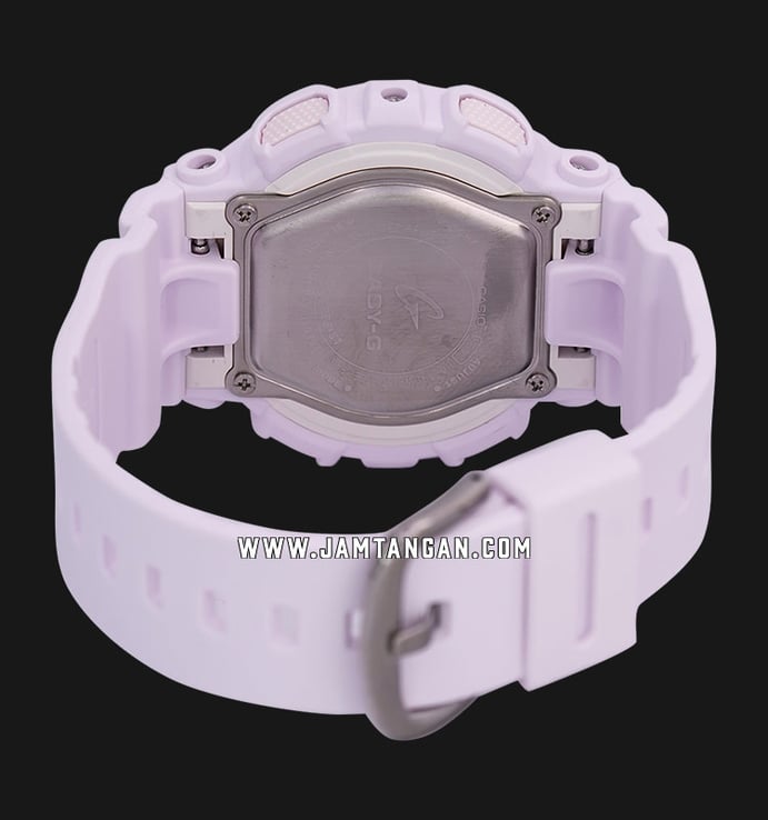 Casio Baby-G BA-130WP-6ADR Special Color Ladies Digital Analog Dial Purple Icy Pastel Resin Band