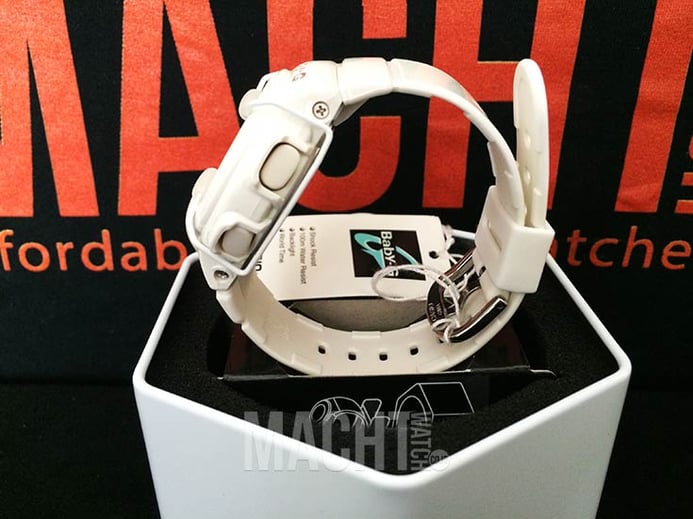 Casio Baby-G BG-1005A-7DR Beige Digital Dial White Resin Strap