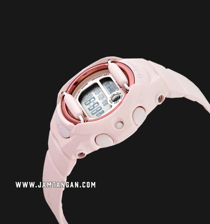 Casio Baby-G BG-169G-4BDR Pink Bouquet Collection Digital Dial Pink Resin Band